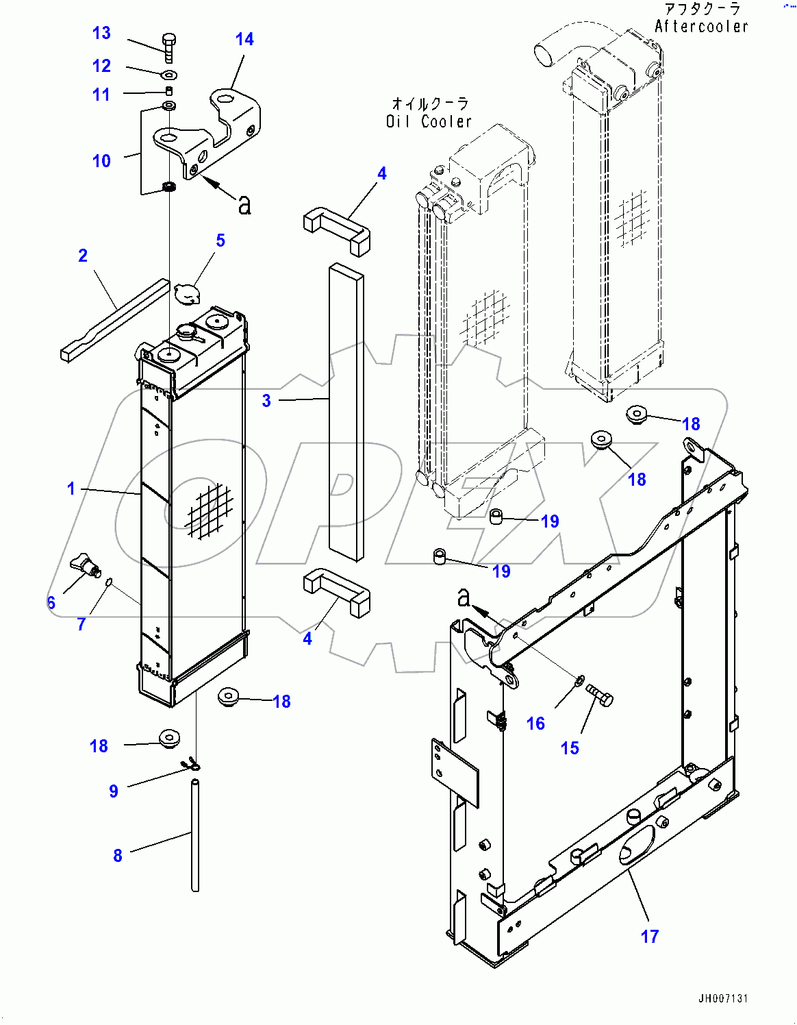  Cooling System, Radiator (400001-)