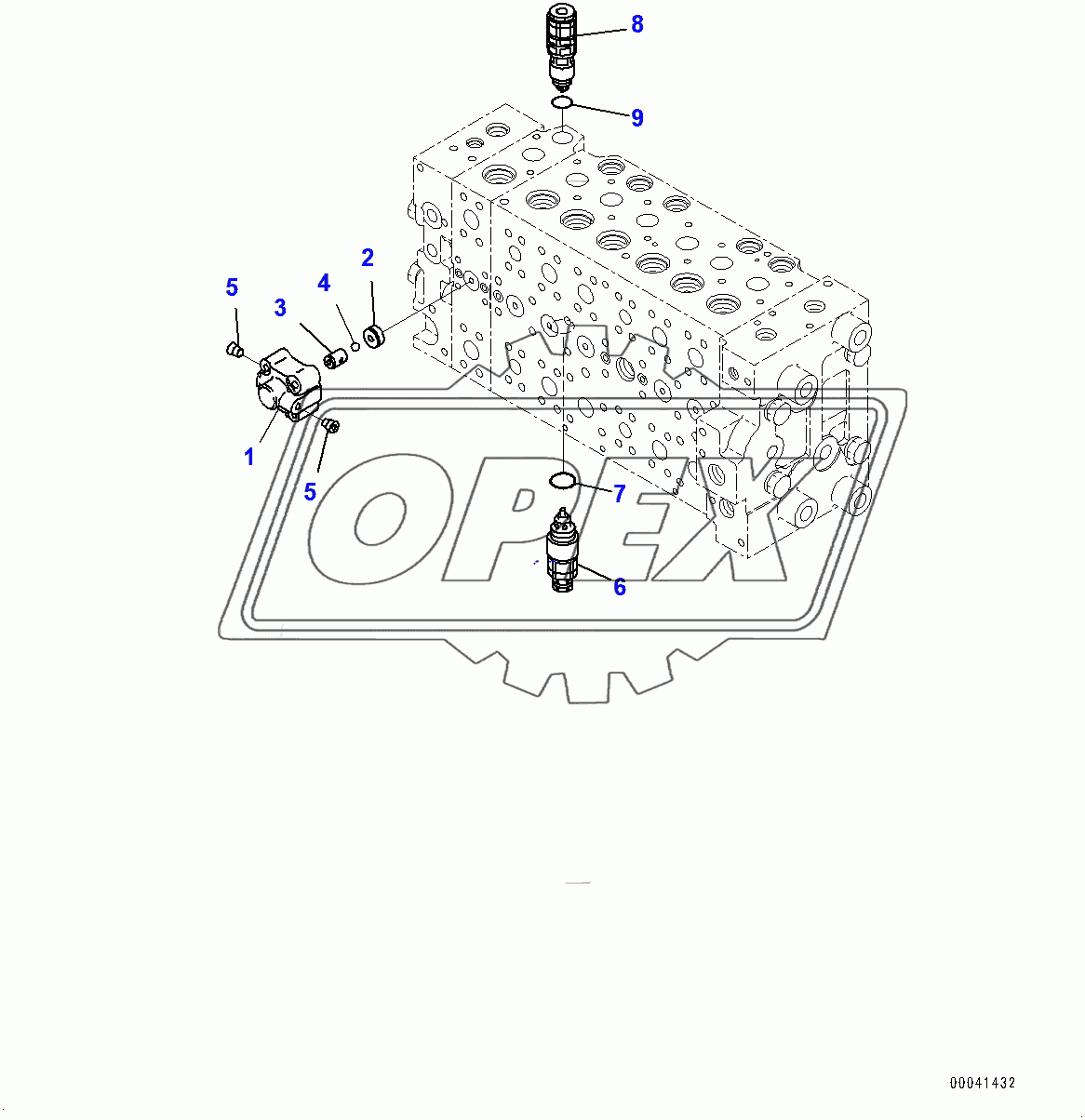  Control Valve, Inner Parts (19/20) (400001-)