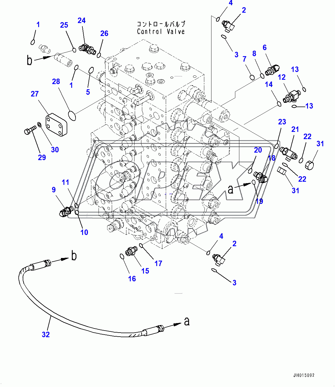  Control Valve, Connecting Parts (2/2) (400279-)