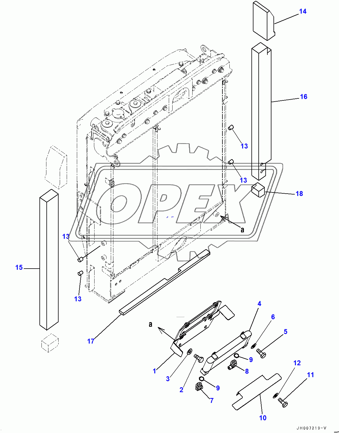  Cooling System, Fuel Cooler (400001-) 1