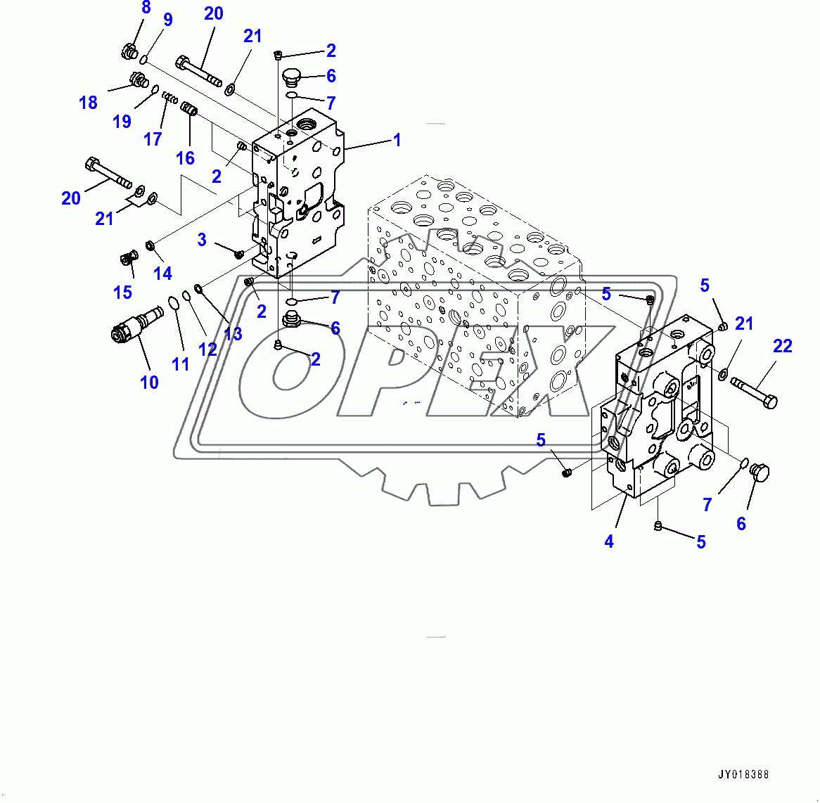  Control Valve, Inner Parts (7/17) (400001-)