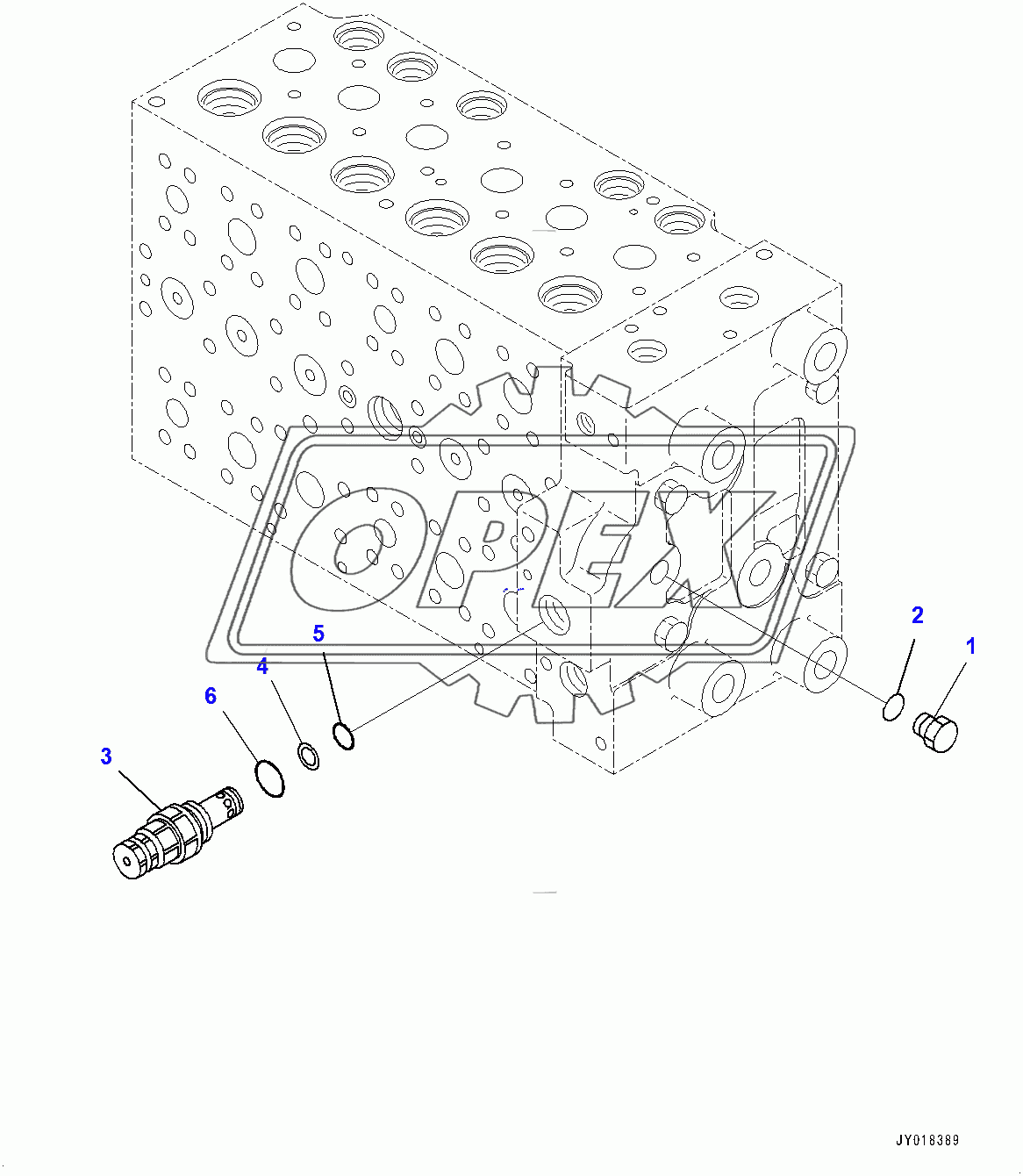  Control Valve, Inner Parts (11/17) (400001-)