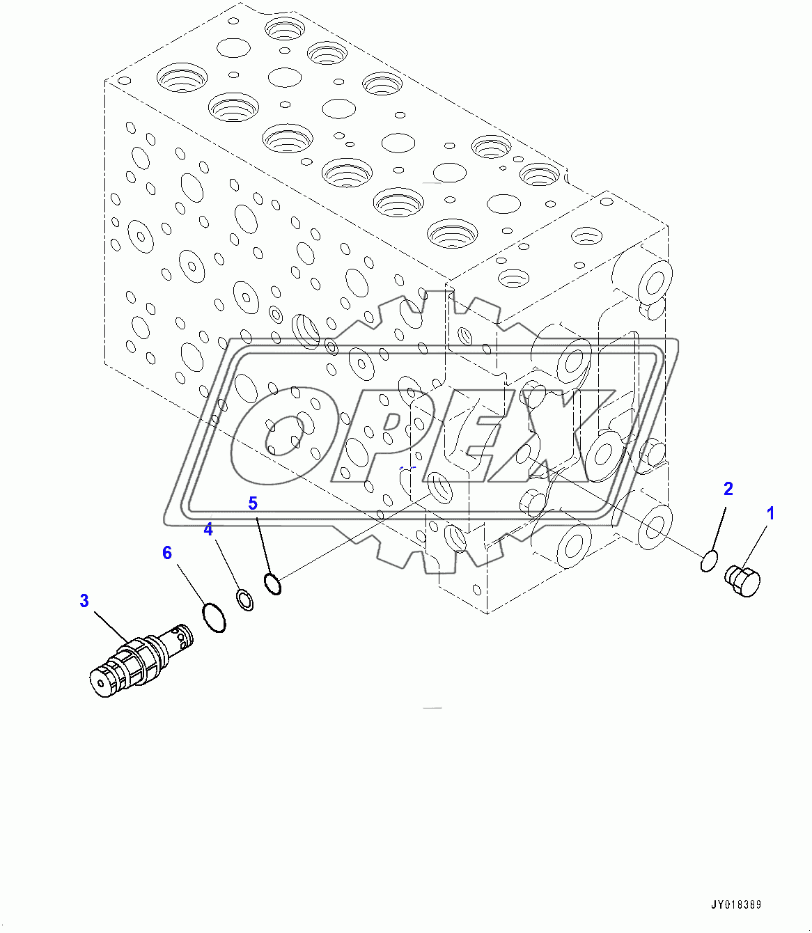  Control Valve, Inner Parts (11/22) (400129-)