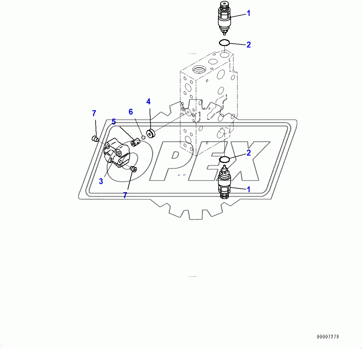  Control Valve, Service Valve (6/6) (400001-)