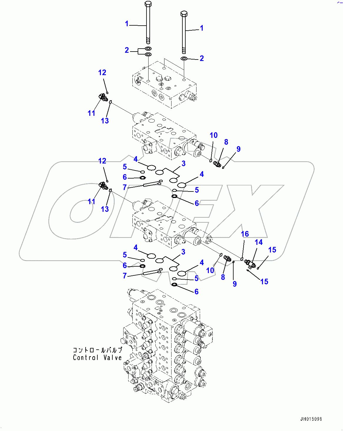  Control Valve, Connecting Parts (400001-)