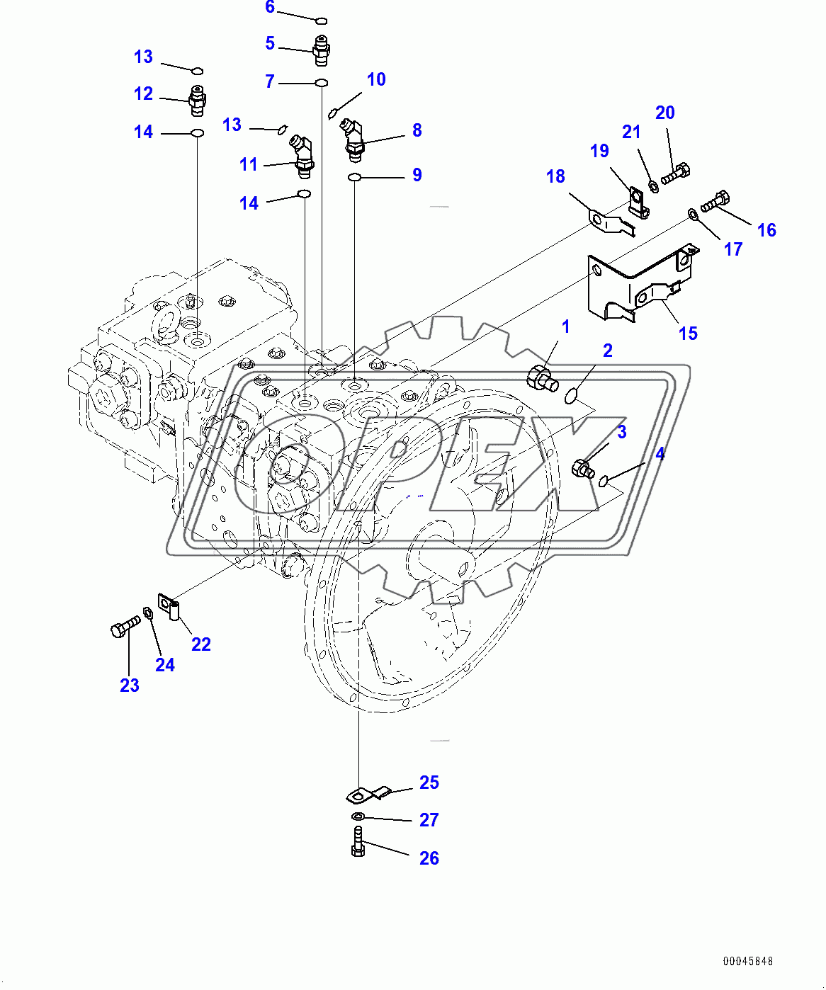  Piston Pump Related Parts (400001-) 1