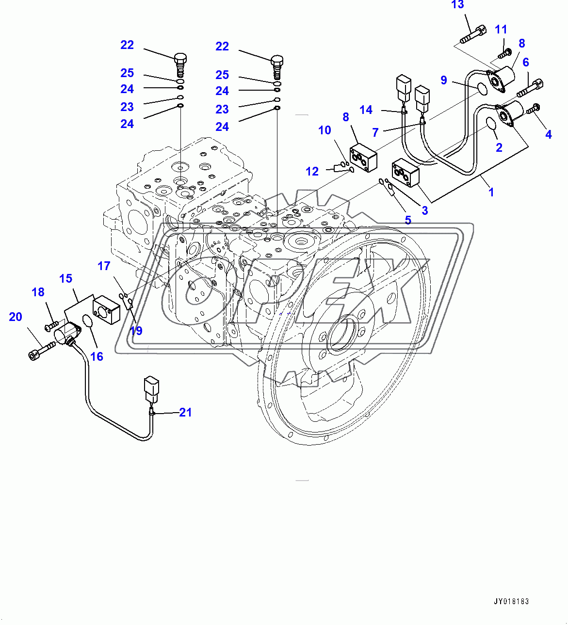  Piston Pump, Inner Parts (11/11) (400001-400014)