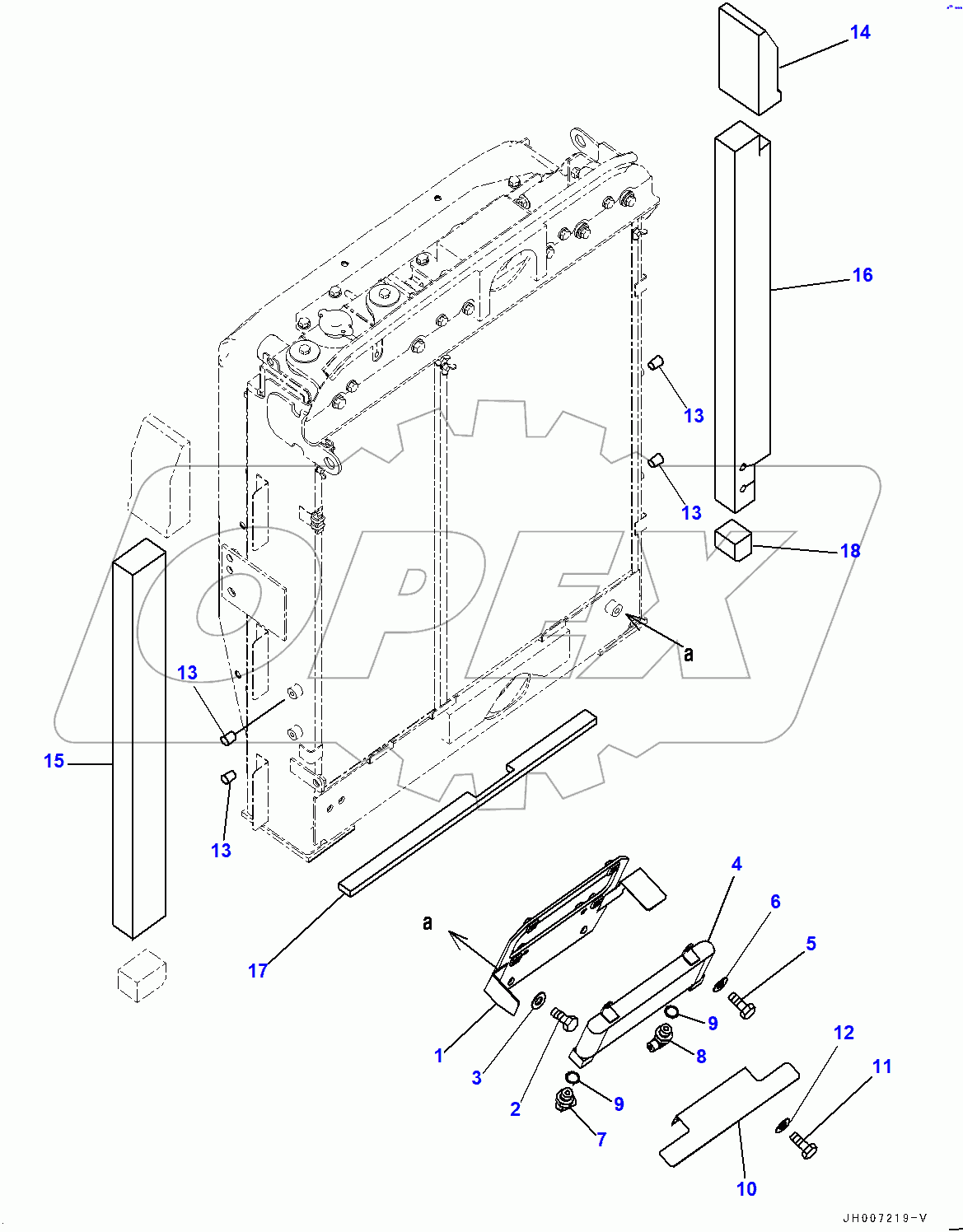  Cooling System, Fuel Cooler (400001-)
