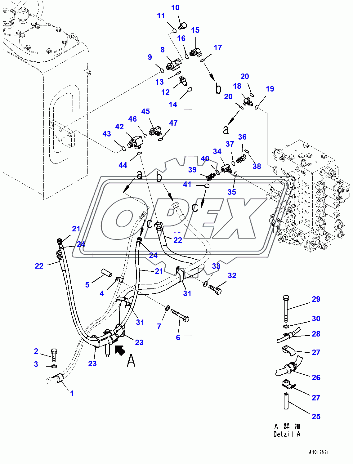  Anti-drop Valve, Chassis Side (400001-400194)