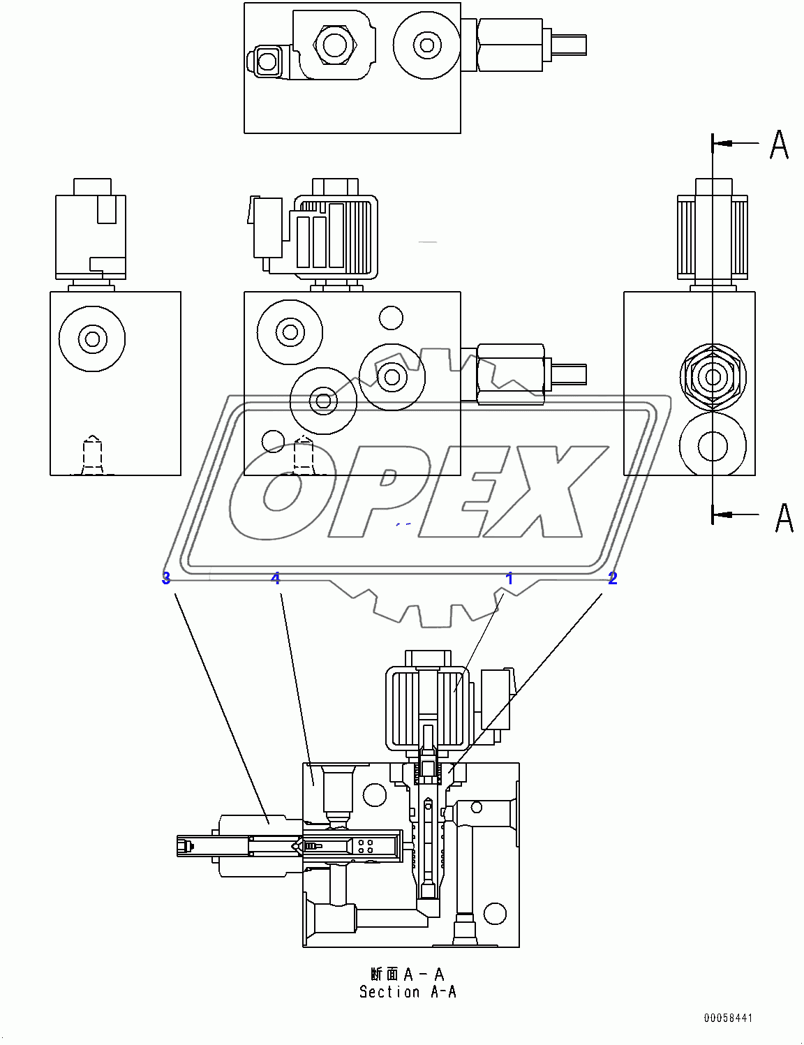  Quick Coupler Piping, Valve (400001-)