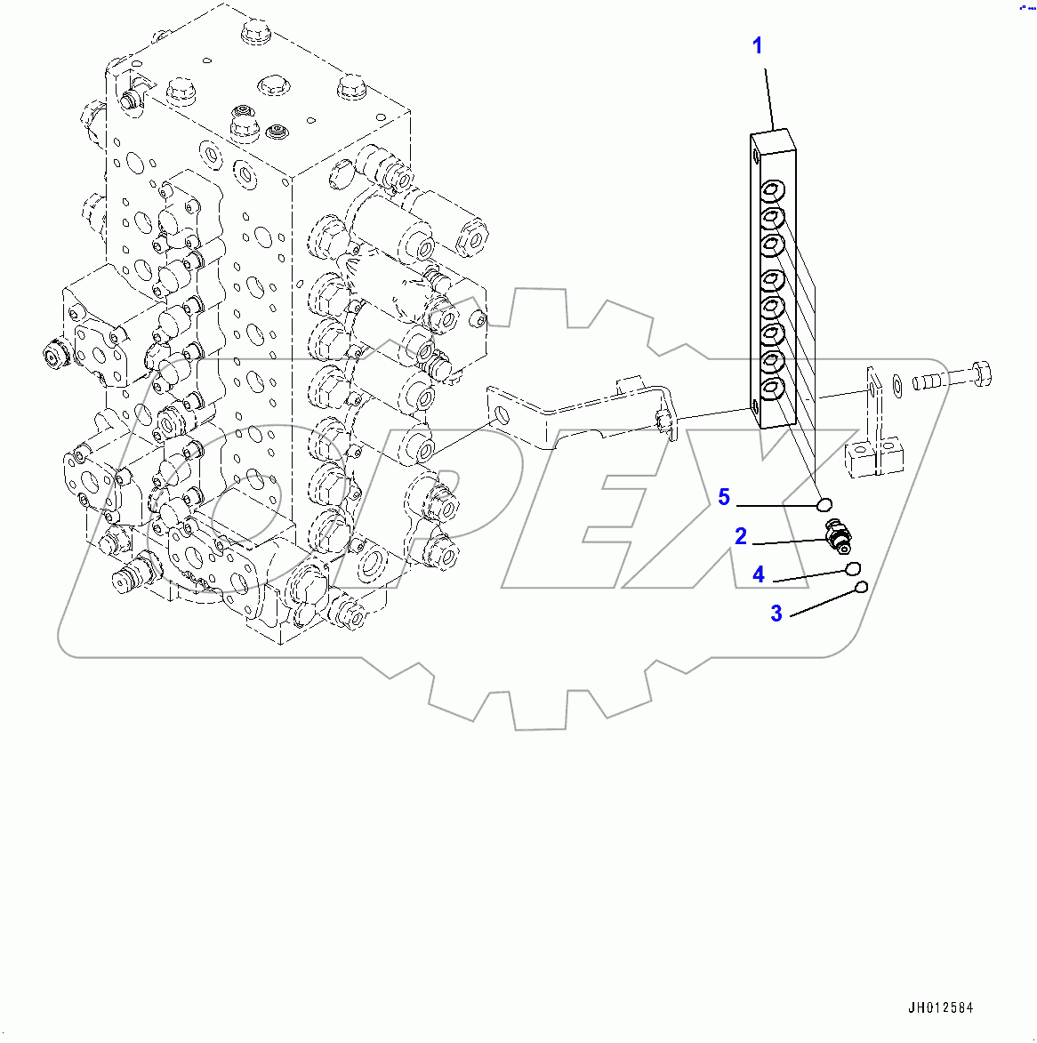  Pressure Switch Block, Block (400001-)