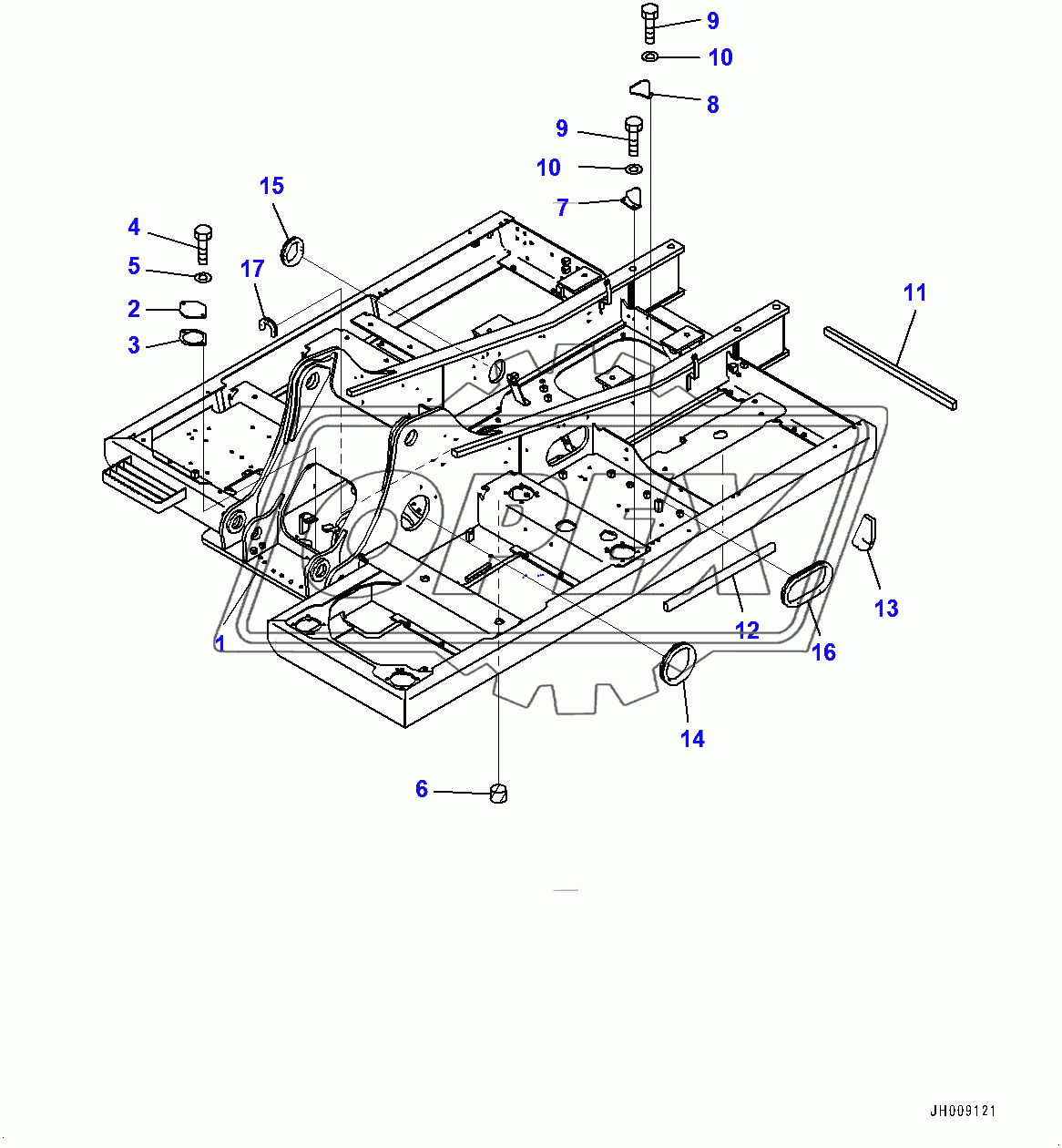  Revolving Frame (400015-) 1