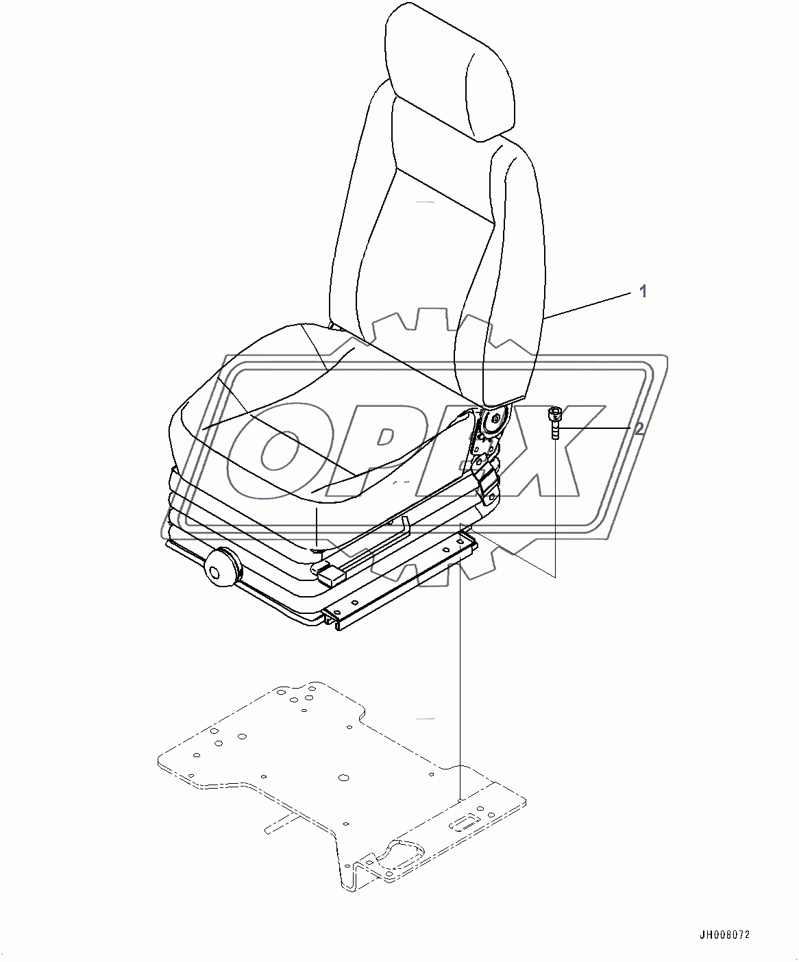  Operator's Seat (400001-)