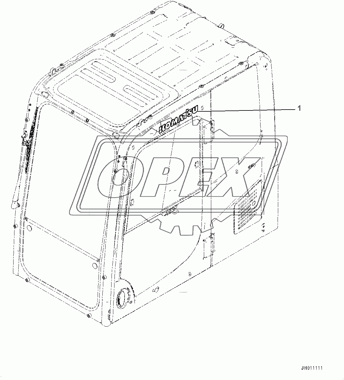  Cab, Mark and Plate (400002-)