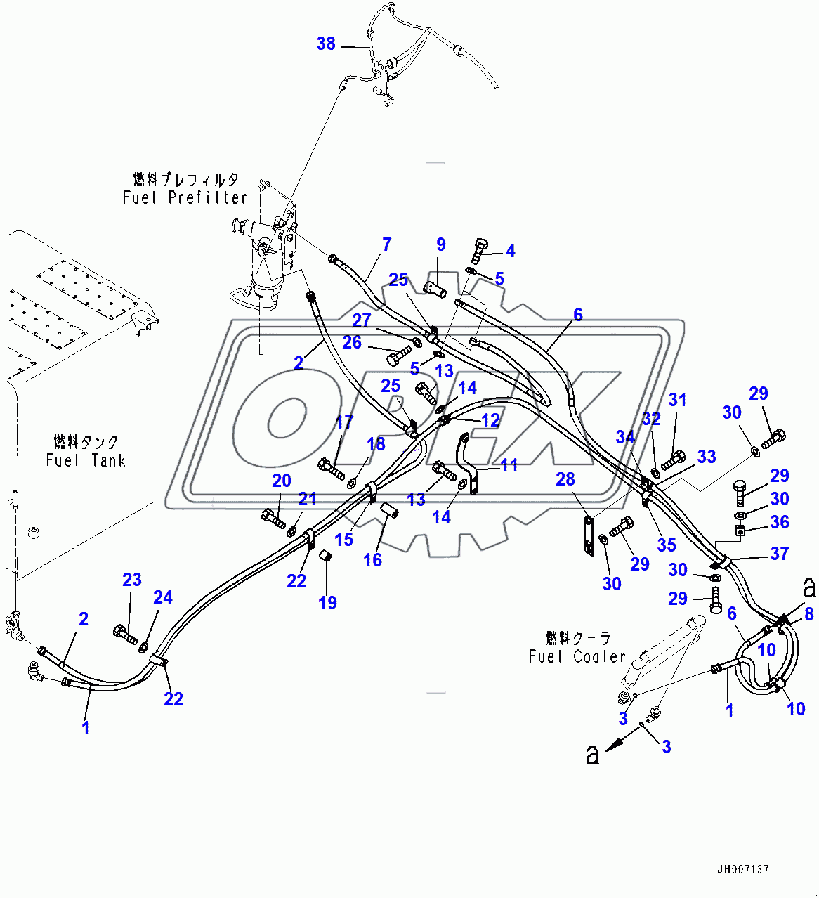  Fuel Piping, Piping (400001-400014) 1