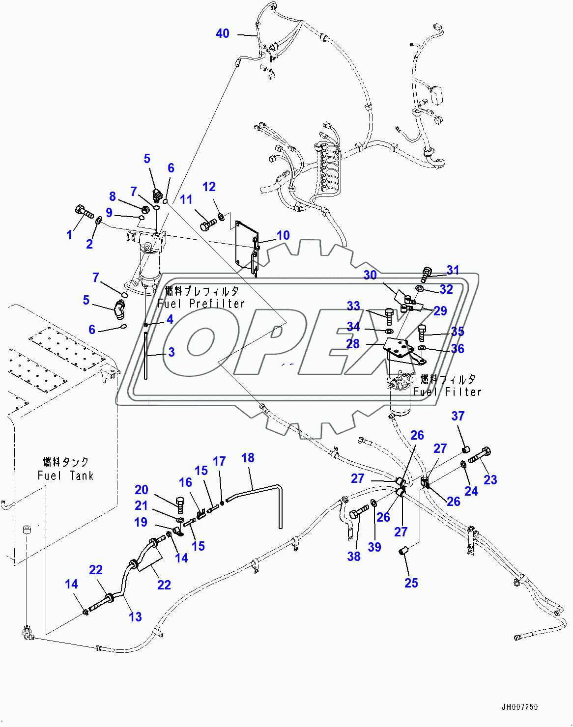  Fuel Piping, Drain Piping (400001-400014) 1