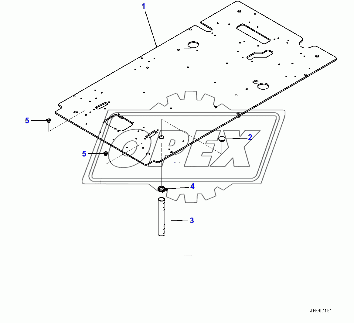  Cab, Floor, Frame (400001-400001)