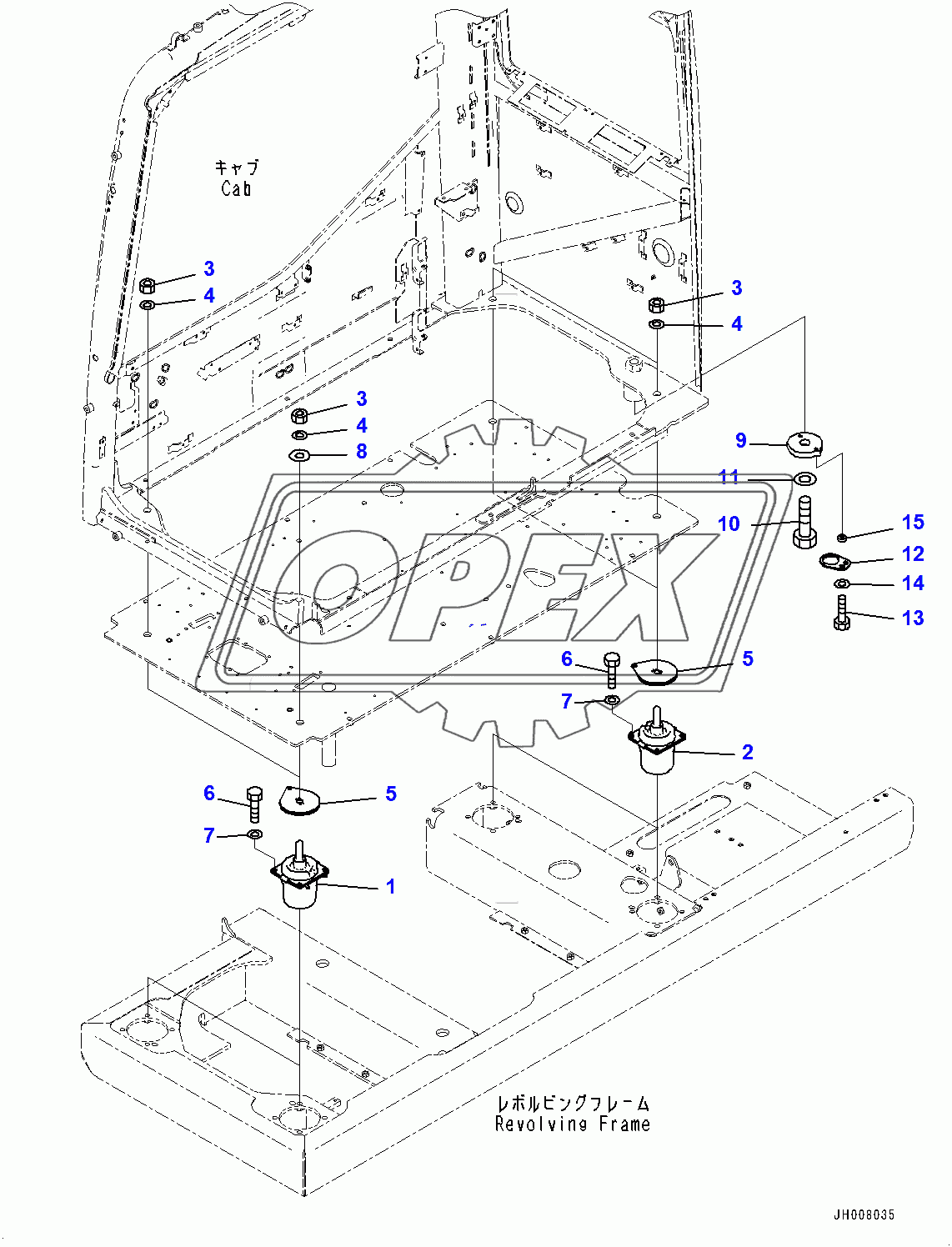  Floor Mounting (400002-)