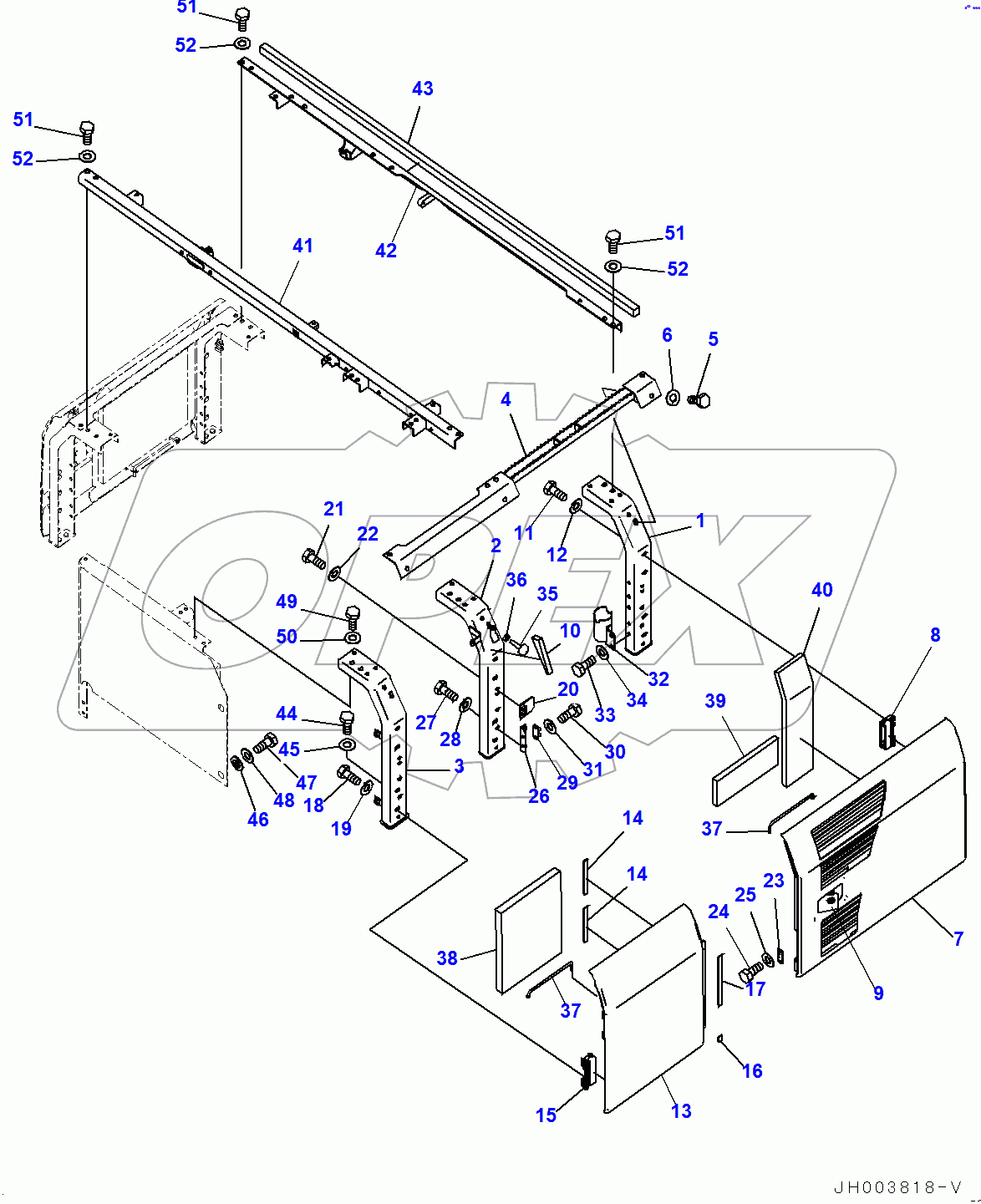  Side Cover L.H. (400001-)