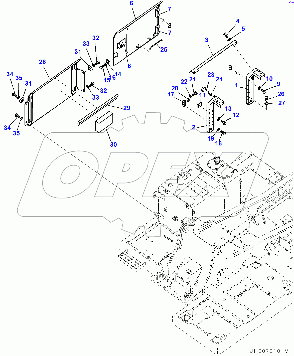 Side Cover R.H. (400001-)
