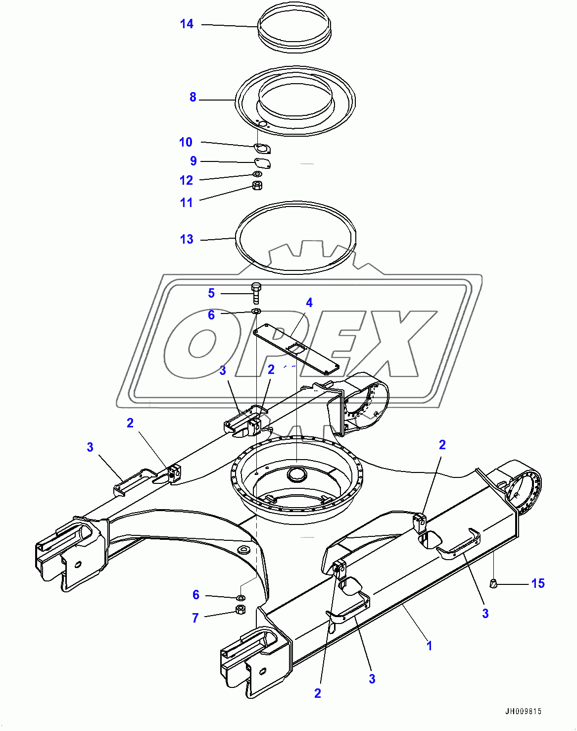  Track Frame (400001-) 1