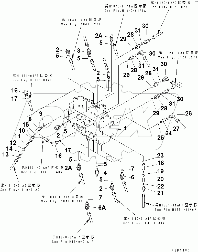  MAIN VALVE (VALVE)(#30391-30499)
