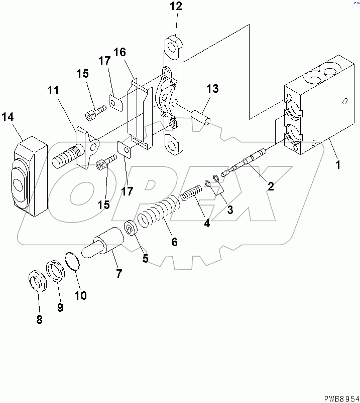  PPC VALVE (FOR ATTACHMENT)(#30383-)