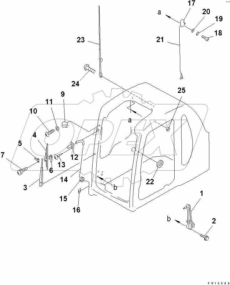  OPERATOR'S CAB (ELECTRICAL)