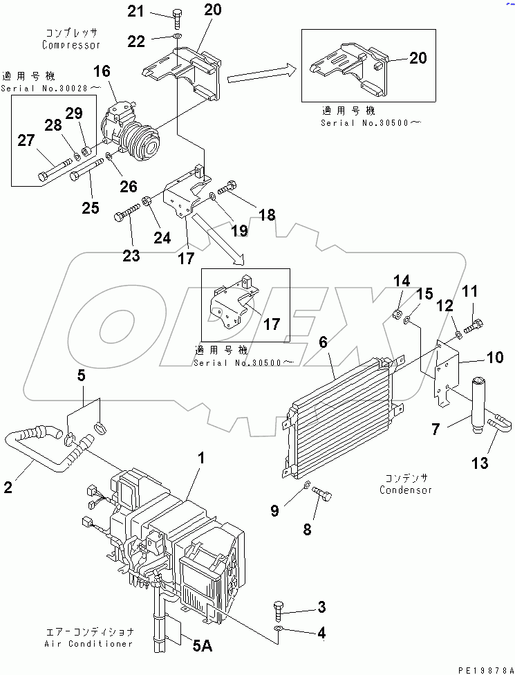  AIR CONDITIONER (UNIT)(#30001-30689)