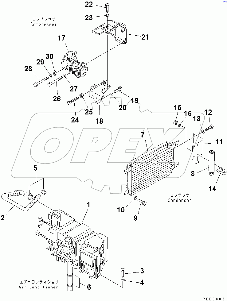  AIR CONDITIONER (UNIT)(#30690-30979)