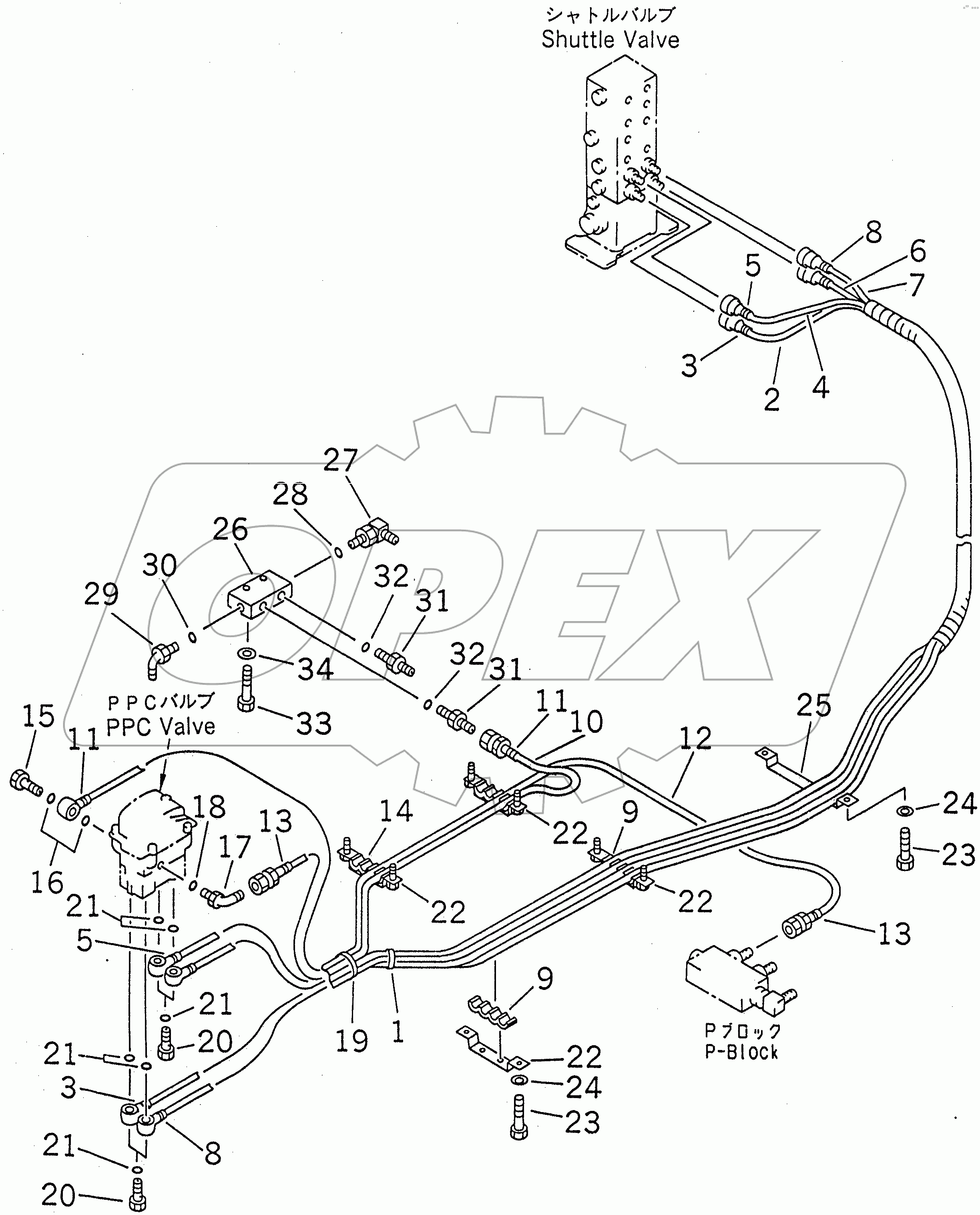  PPC TRAVEL LINES(#30500-30915)