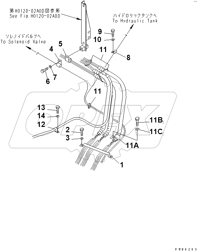  PPC WORK LINE CLIPING(#30980-)