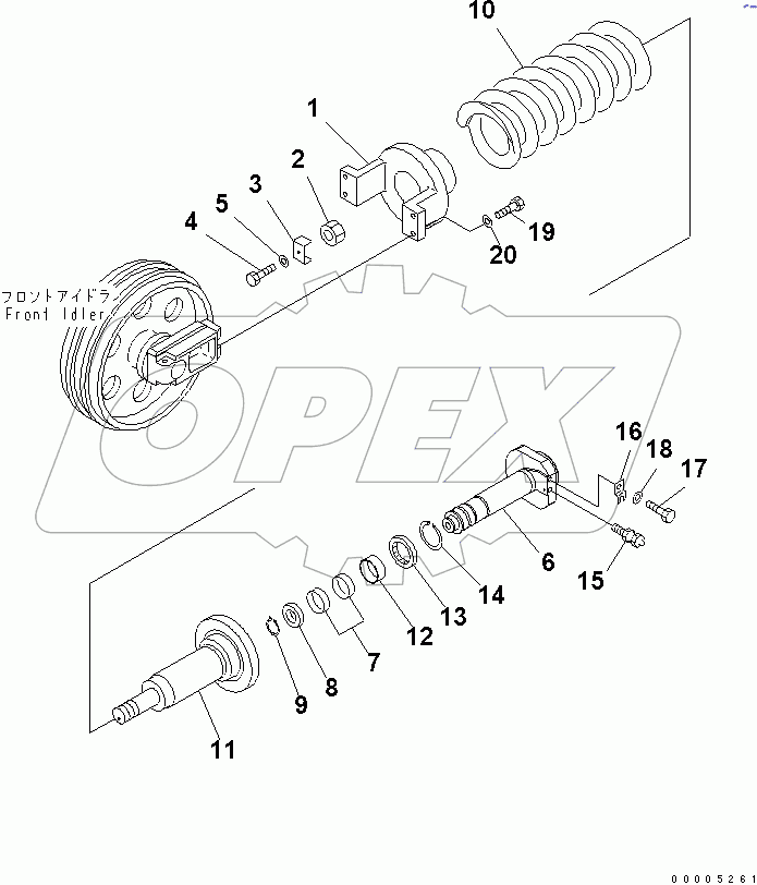  IDLER CUSHION(#31921-)