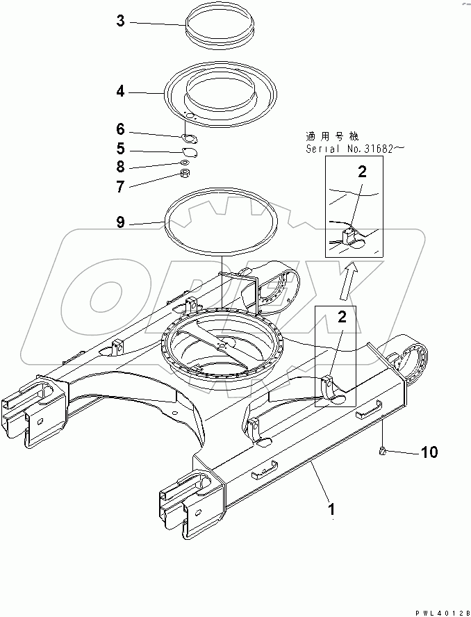  TRACK FRAME(#30690-)