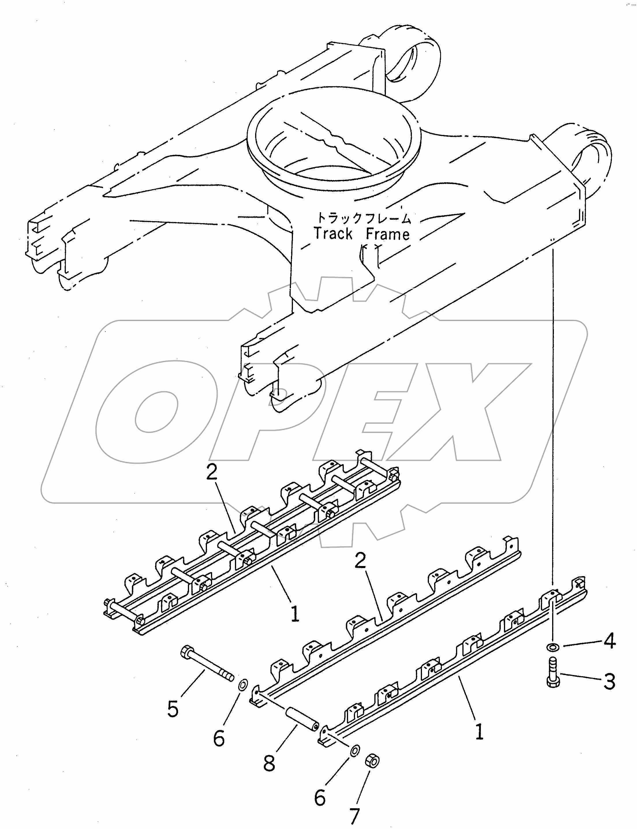  TRACK FULL ROLLER GUARD(#30001-30689)