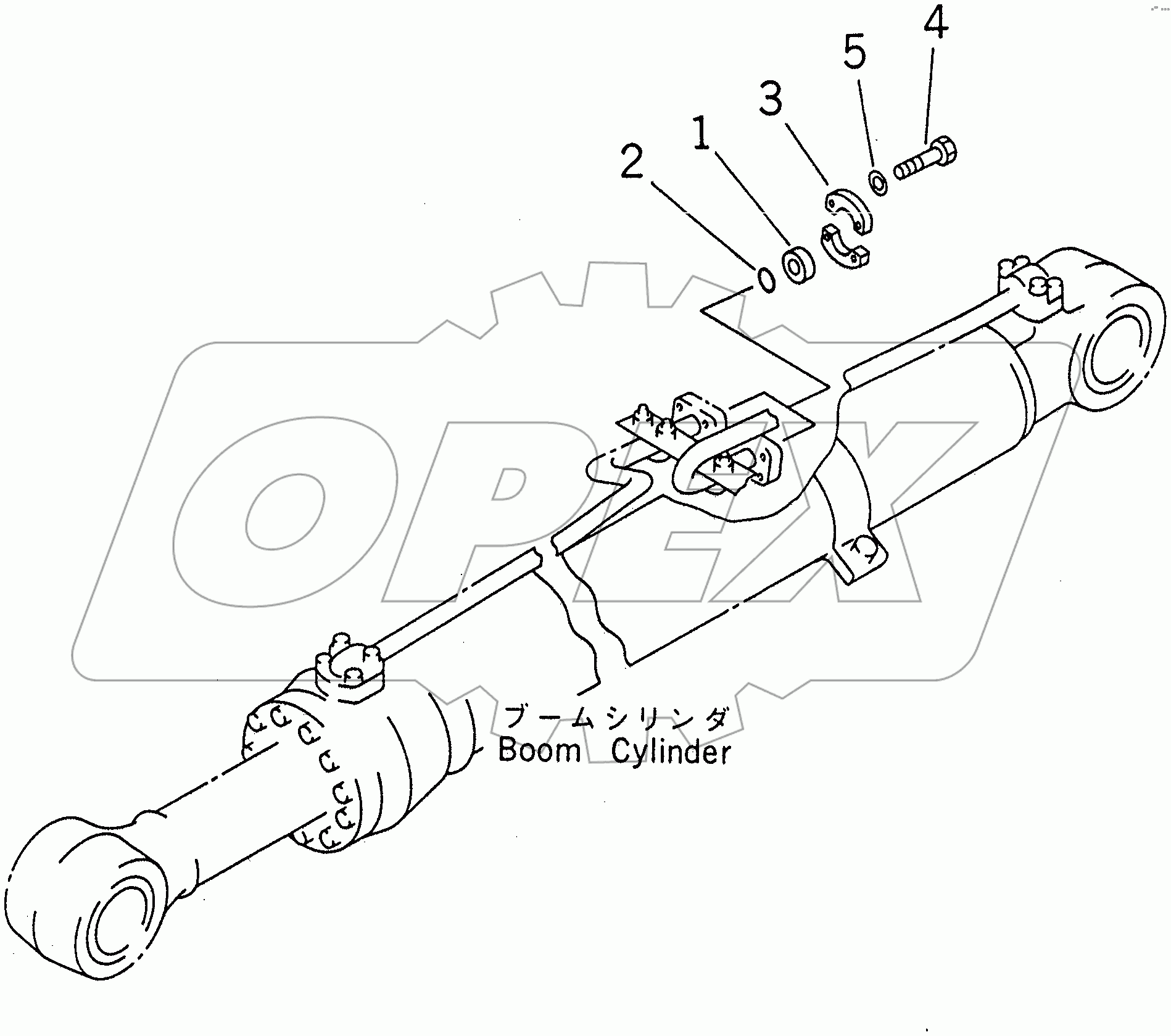  BOOM CYLINDER (FOR COMPONENT)