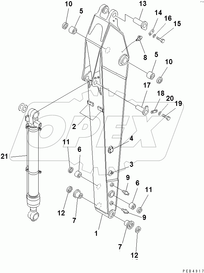  ARM (2.9M) (DEMOLITION SPEC.)