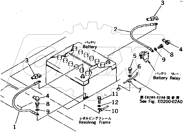  WIRING (BATTERY CASE)(#30001-30915)