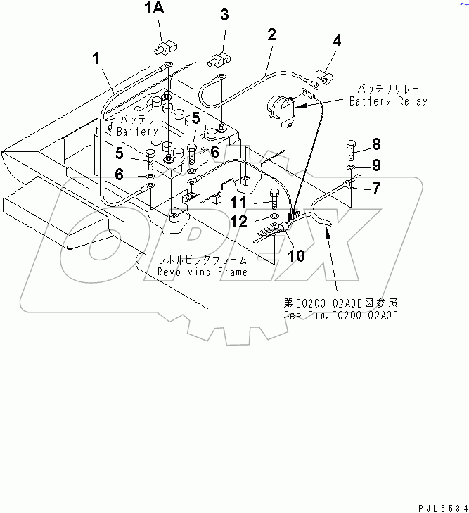  WIRING (BATTERY CASE)(#30980-)