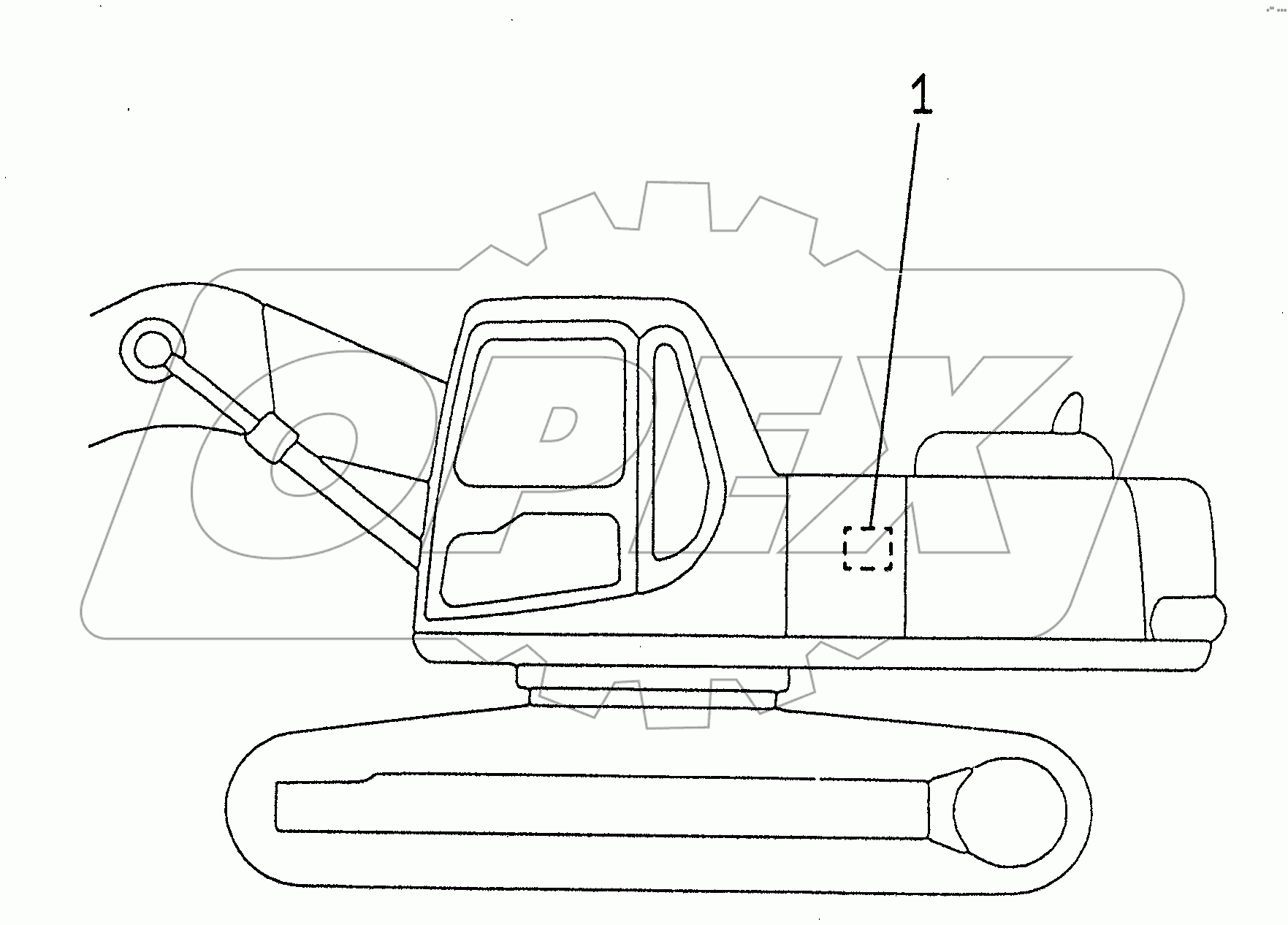 PLATE (AIR CLEANER DOUBLE ELEMENT)