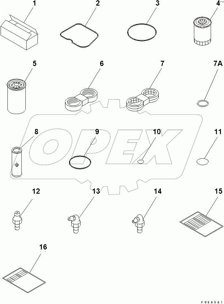  SPARE PARTS(#30980-)