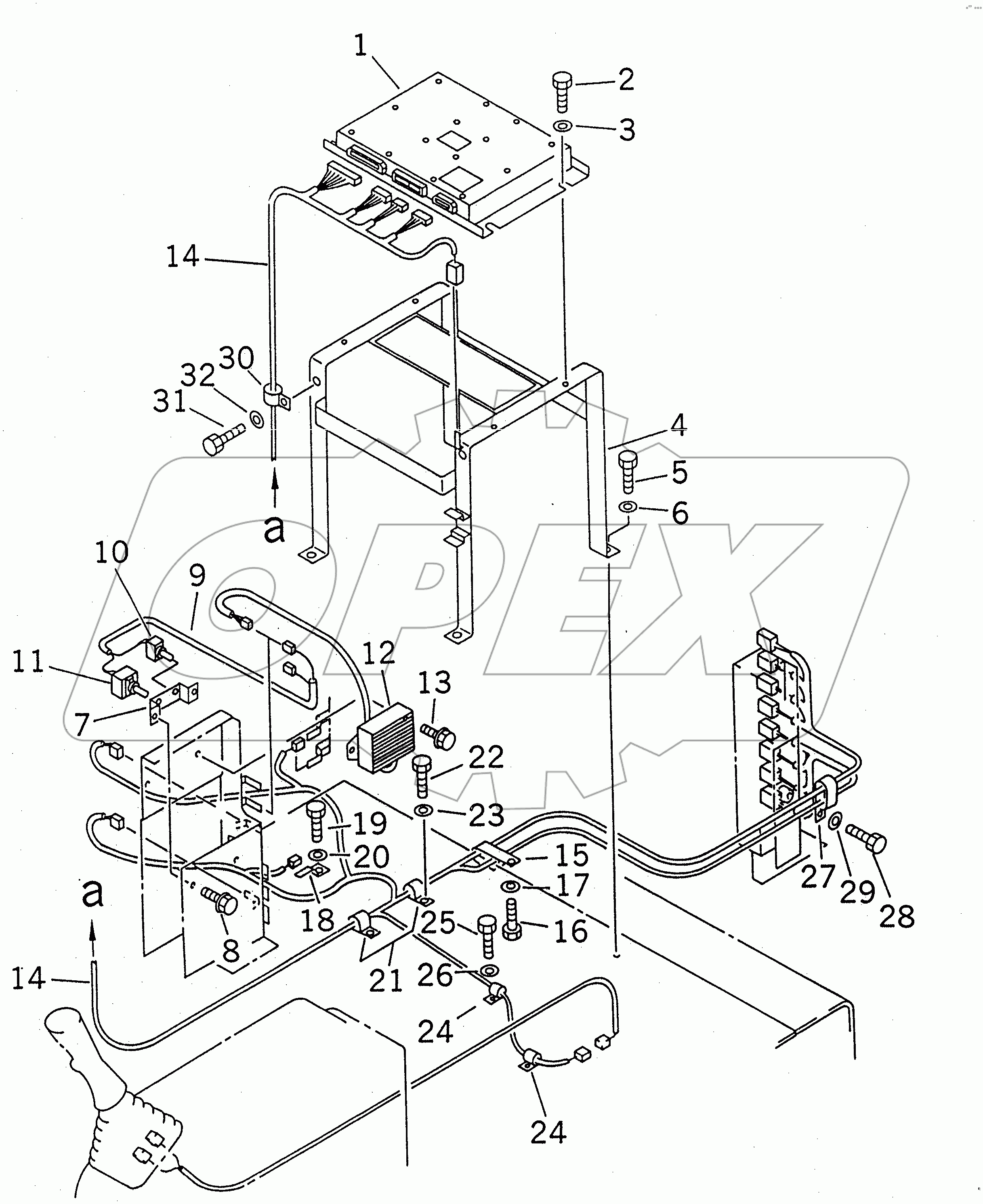  WIRING (ELECTRONIC HARNESS)(#30001-30915)
