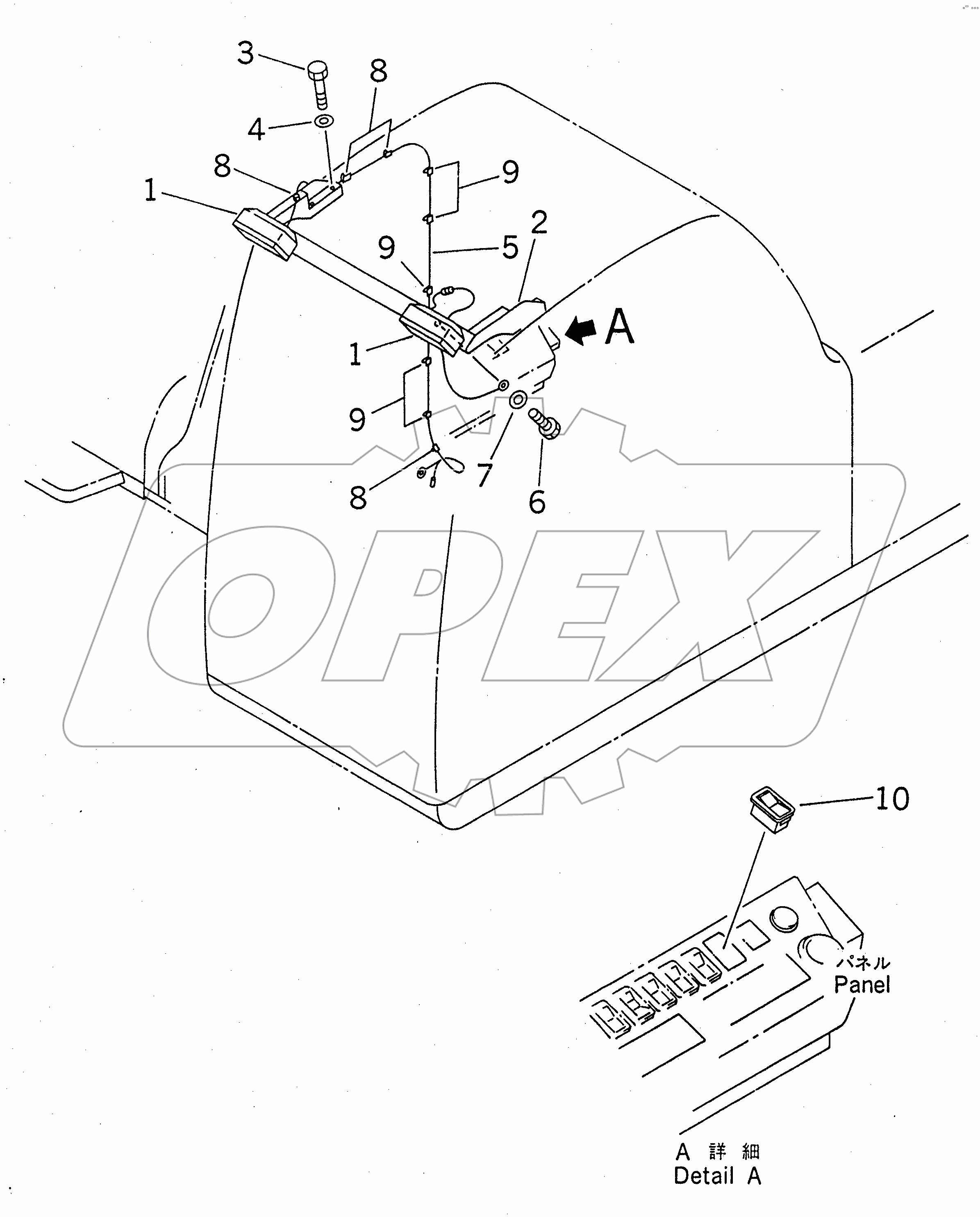  ADDITIONAL WORK LAMP(#30001-30589)