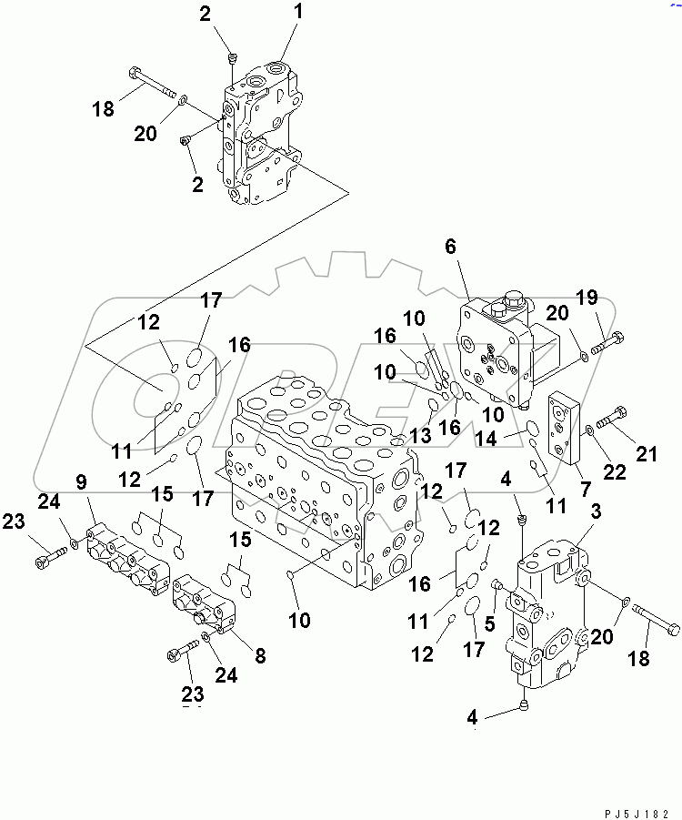  MAIN VALVE (1/11)(#30636-30979)