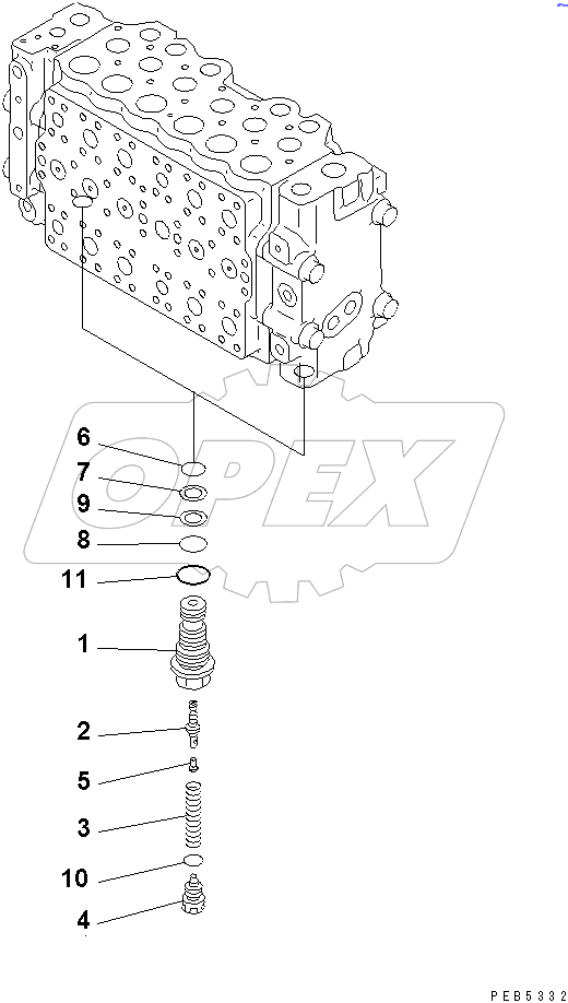  MAIN VALVE (5/11)(#30916-)