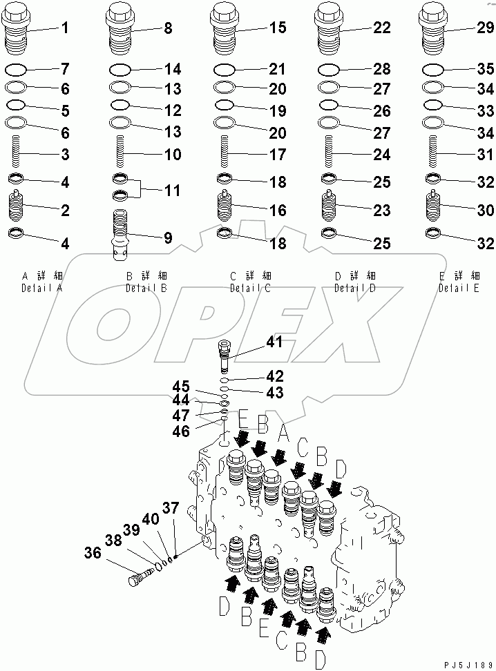  MAIN VALVE (6/11)(#30636-30979)