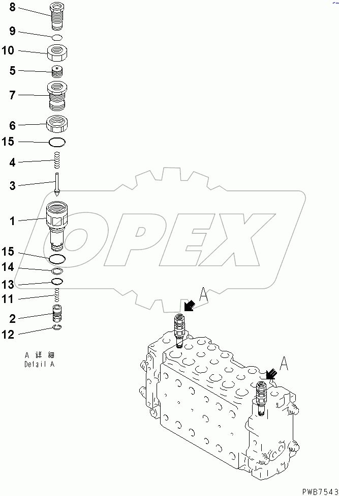  MAIN VALVE (7/11)(#30500-30635)