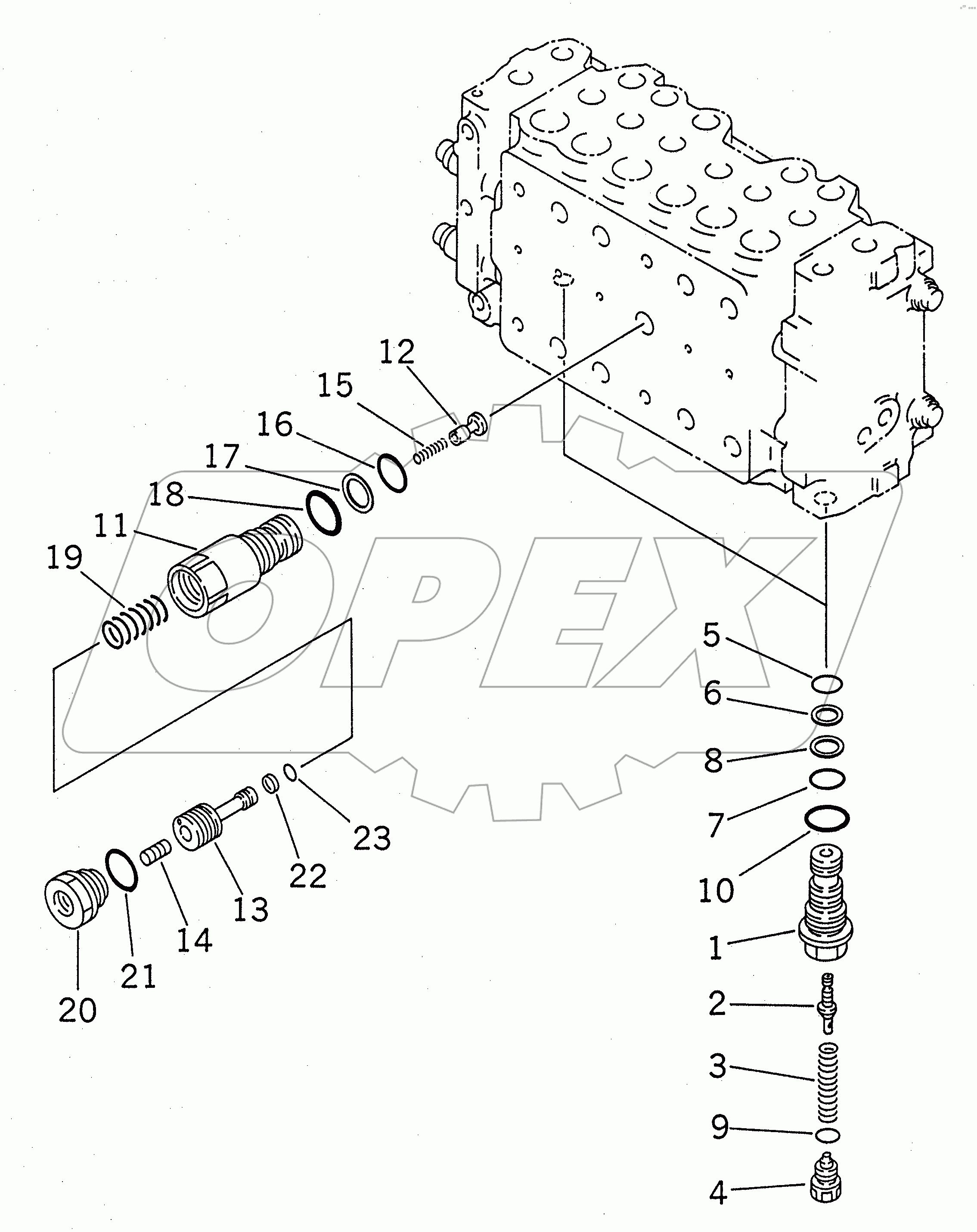  MAIN VALVE (8/11)(#30001-30499)
