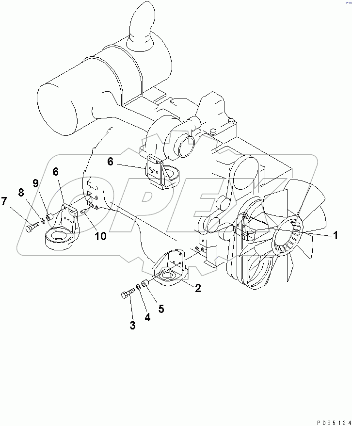  ENGINE RELATED PARTS (BRACKET)(#30980-31650)