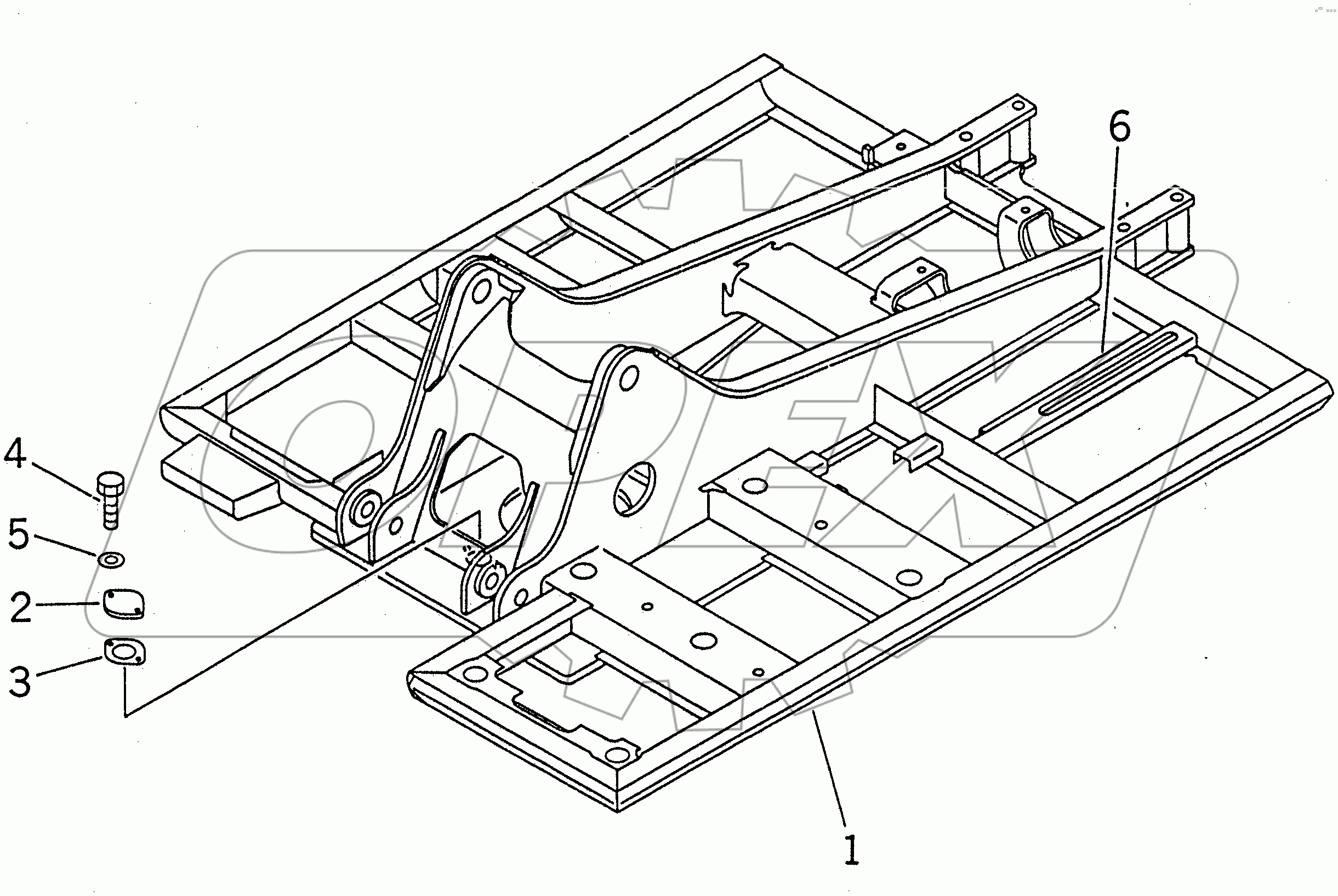  REVOLVING FRAME(#30500-30689)
